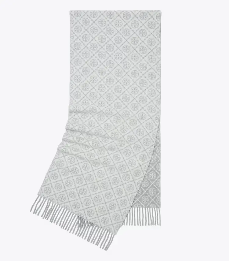 T Monogram Oblong Scarf - Image 3