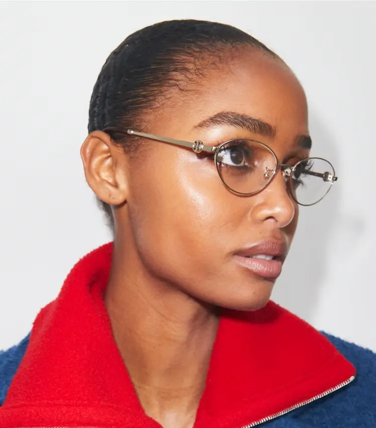 Miller Metal Oval Eyeglasses - Image 4
