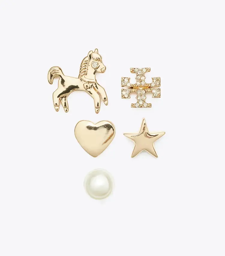 Curiosity Horse Stud Earring Set