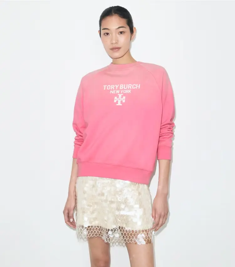 Distressed Cotton Sweatshirt - Image 2