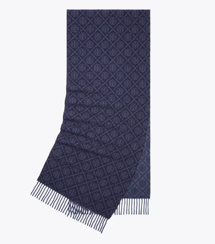 T Monogram Oblong Scarf - Image 3