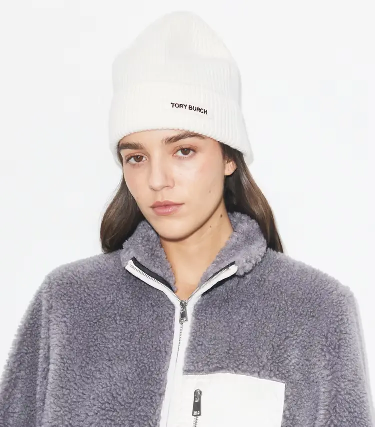 Ribbed Knit Beanie - Image 2