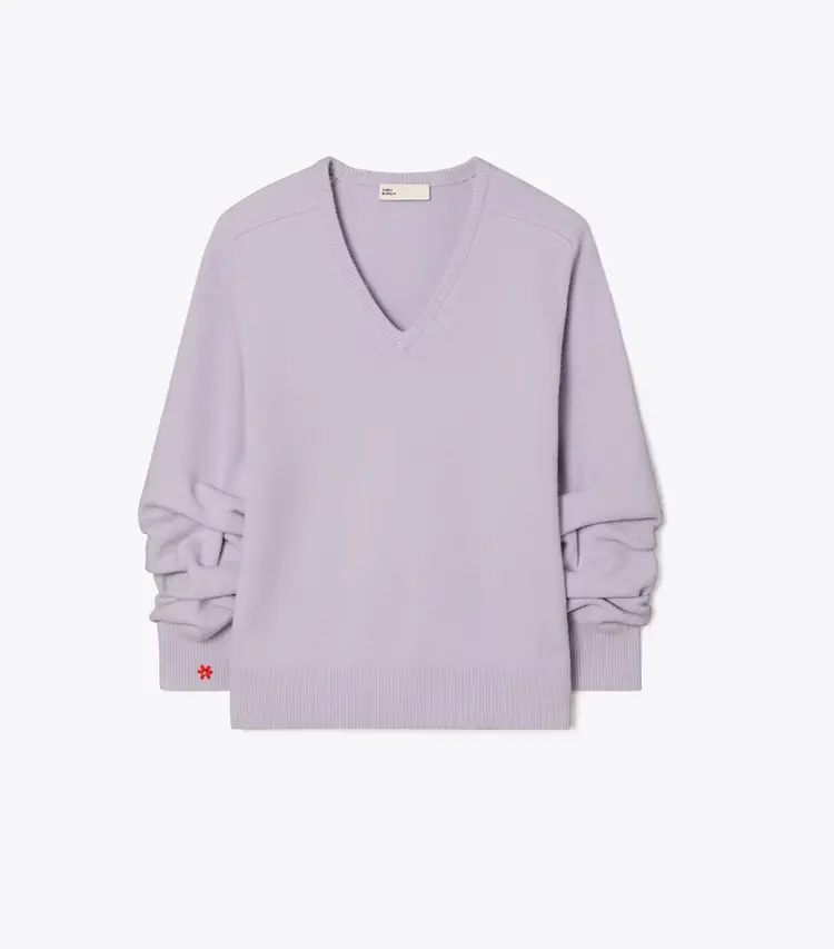 Wool V-Neck Sweater