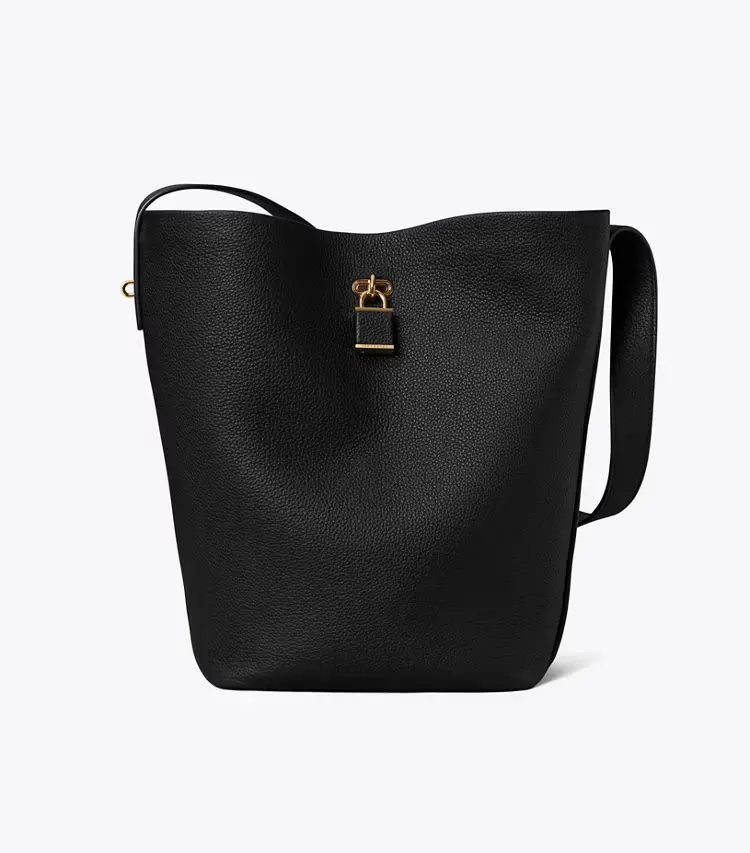 Lock Slim Bucket Bag - Image 4