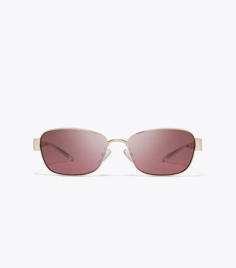 Miller Metal Rectangle Sunglasses