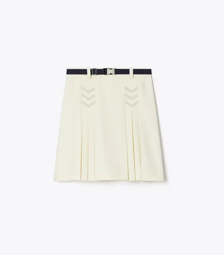Pleated Stretch Golf Skirt