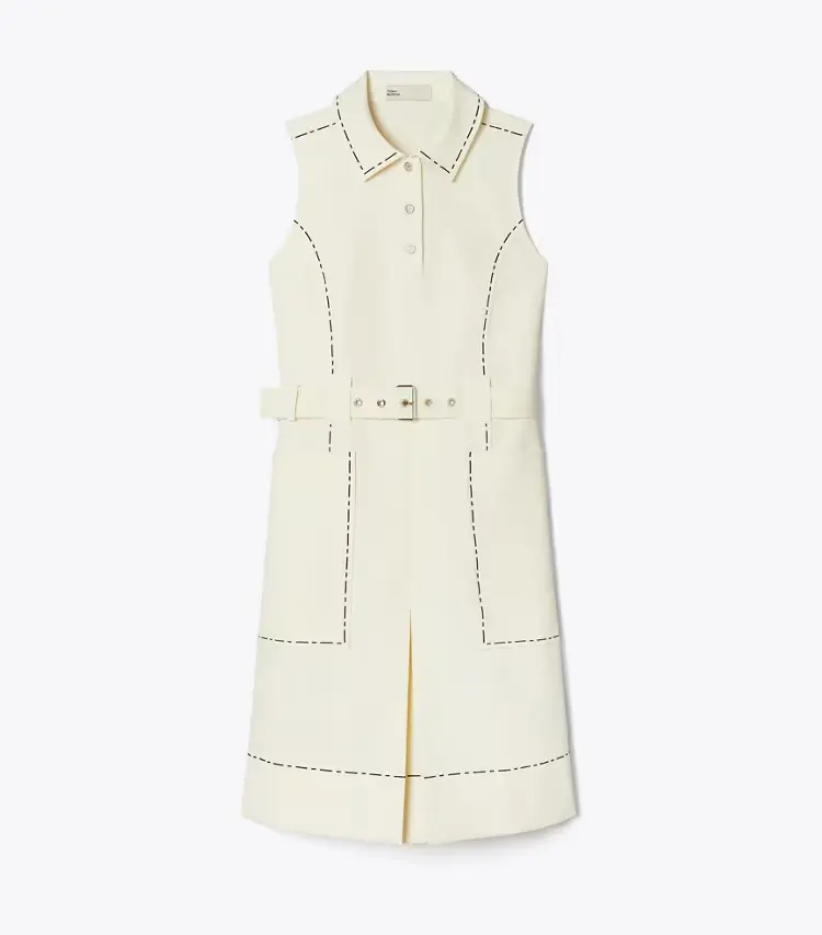 Pick Stitch Stretch Golf Dress