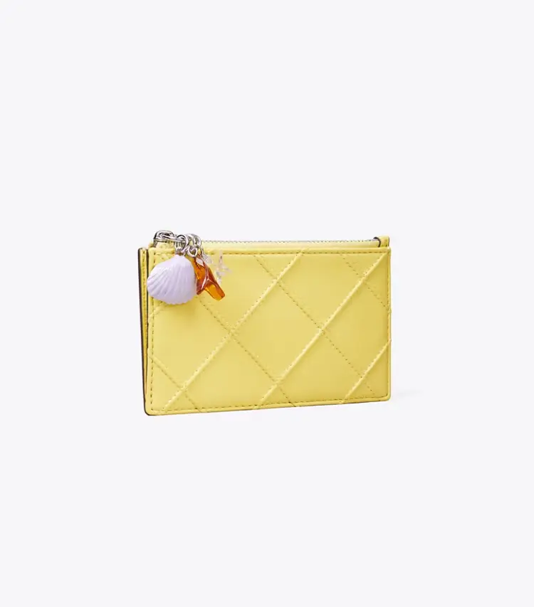 Fleming Charm Zip Card Case