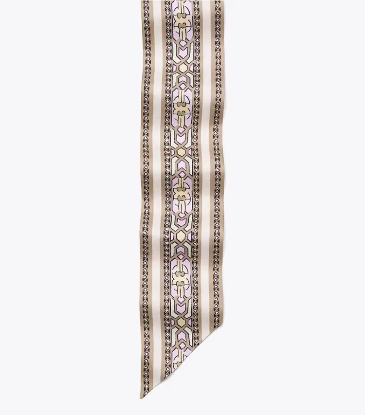 T Monogram Deco Ribbon Tie - Image 2