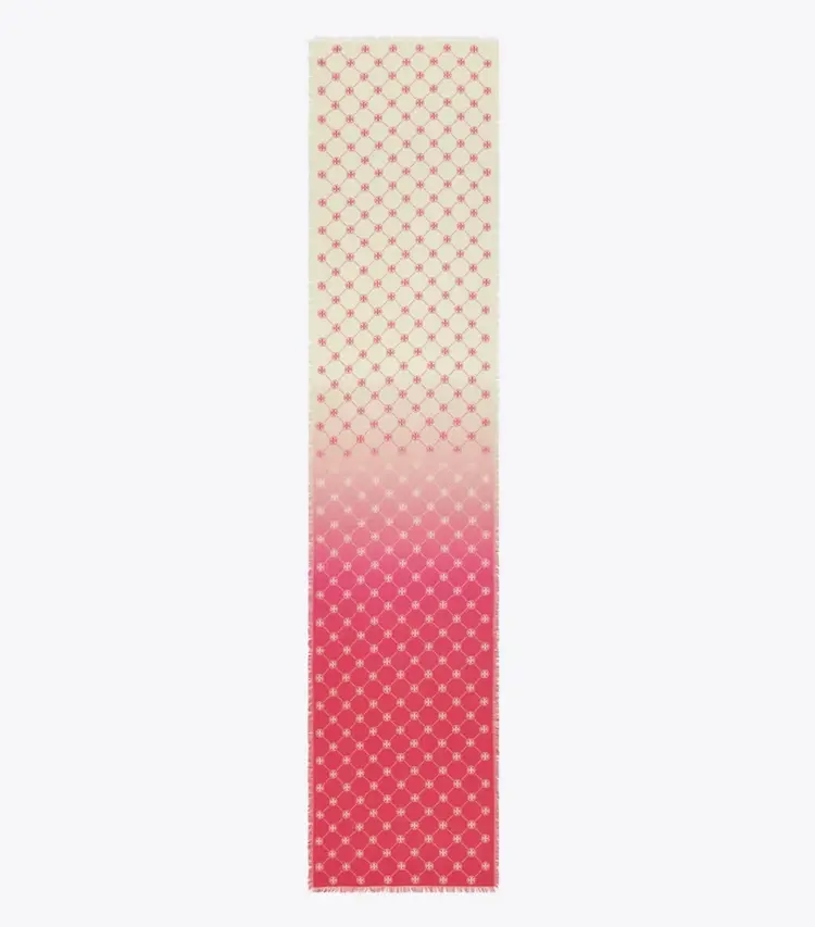 T Monogram Oblong Scarf