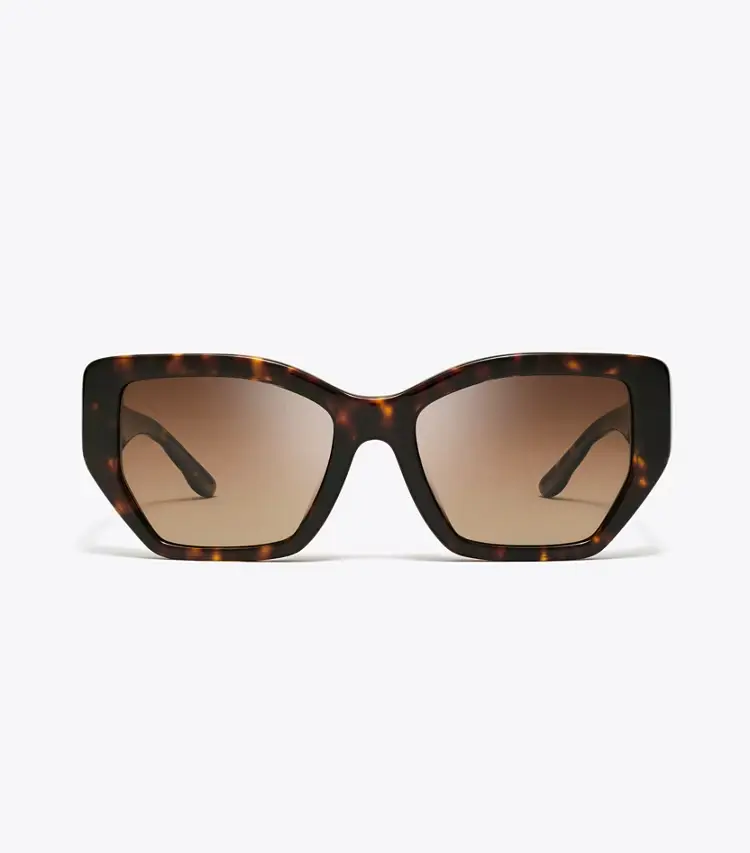 Kira Oversized Geometric Sunglasses