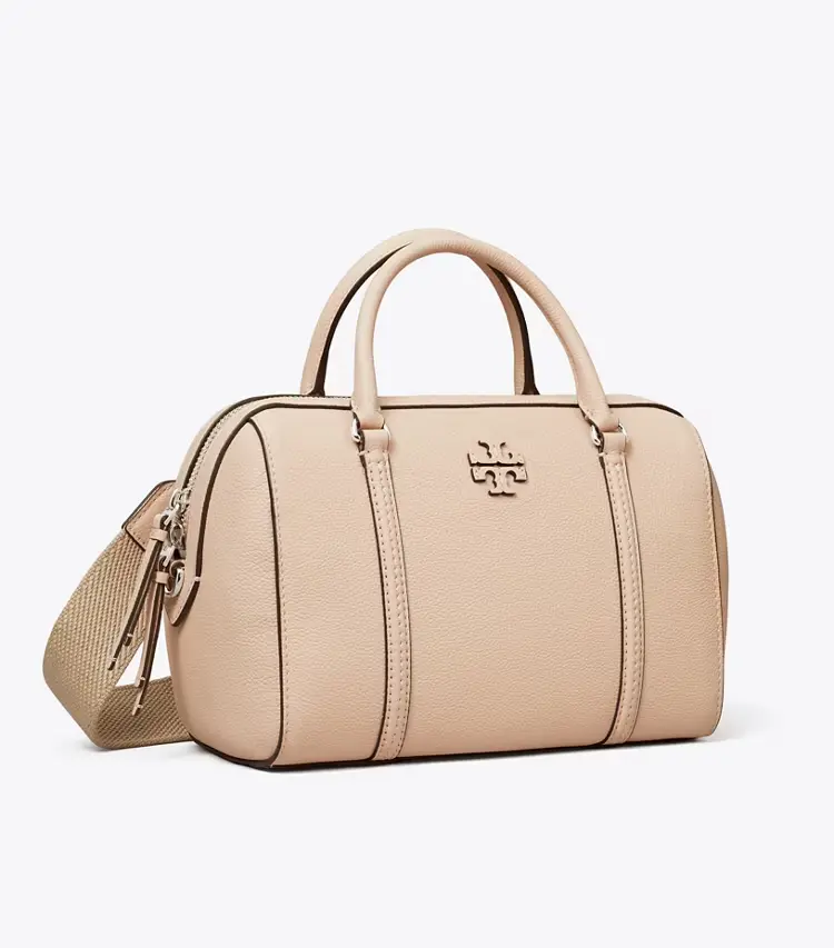 Pebbled Leather Satchel
