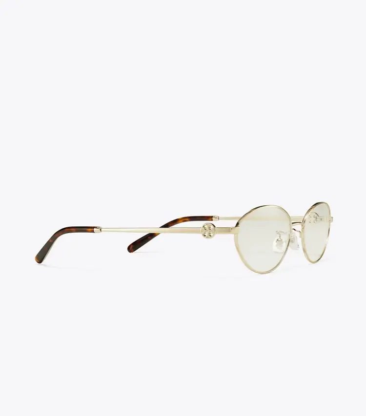 Miller Metal Oval Eyeglasses - Image 2