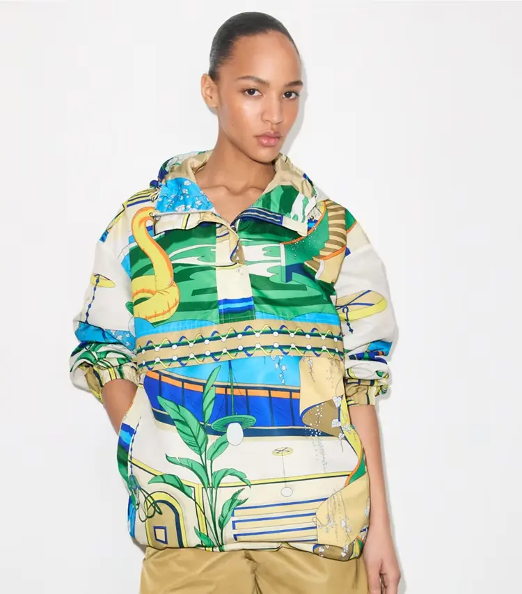 Nylon Half-Zip Anorak - Image 2