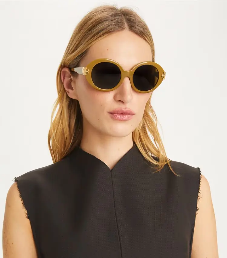 Eleanor Oval Sunglasses - Image 4