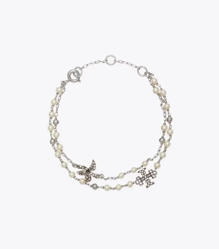 Moondance Multi Strand Pearl Bracelet