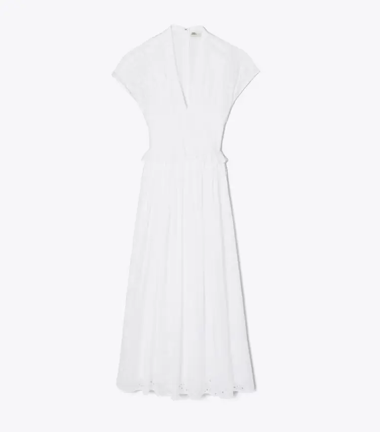Eyelet Cotton Dress