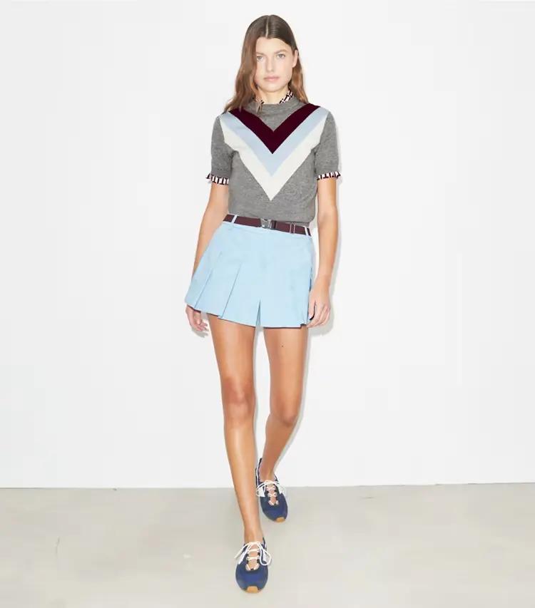 Micro Twill Pleated Short - Image 2
