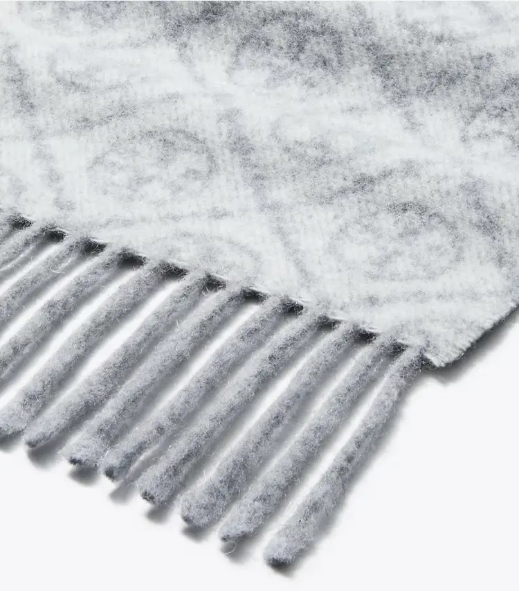 T Monogram Oblong Scarf - Image 2