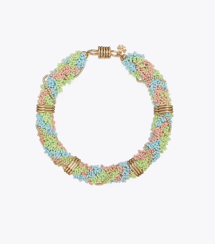Beaded Short Necklace