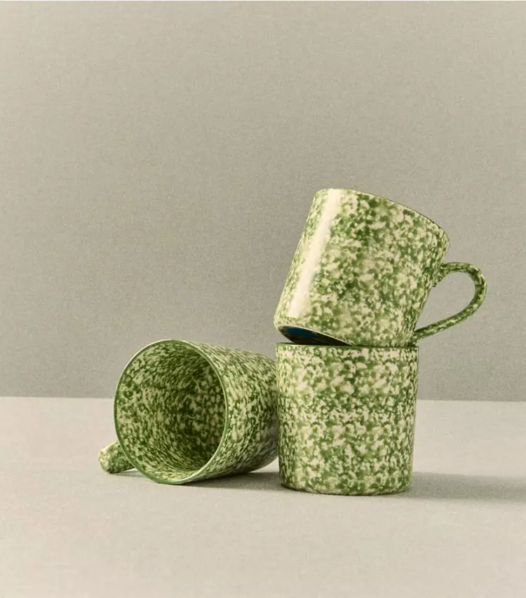 Spongeware Mug, Set Of 4 - Image 3