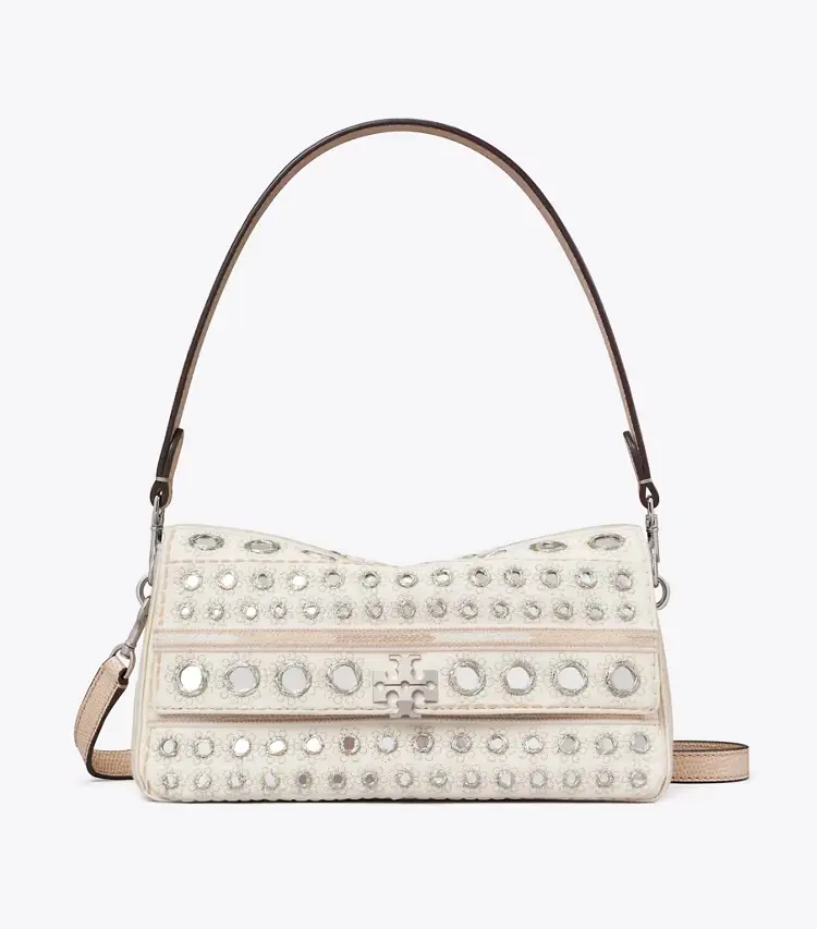 Small Charlie Embellished Shoulder Bag - Image 4