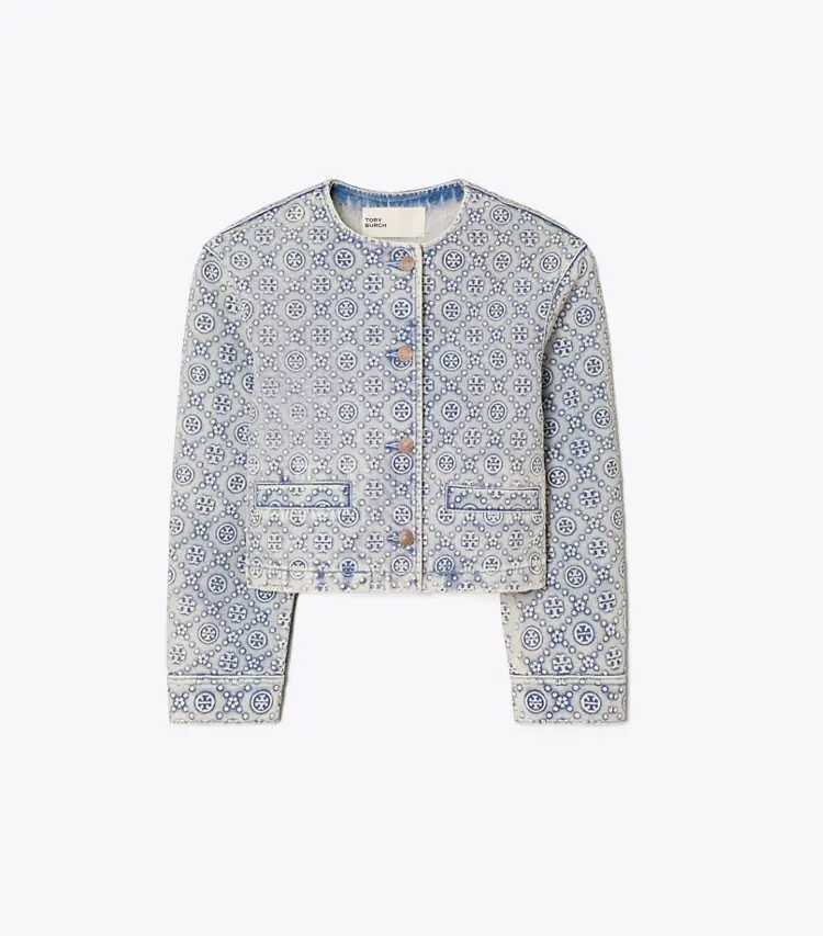 T Monogram Denim Jacket