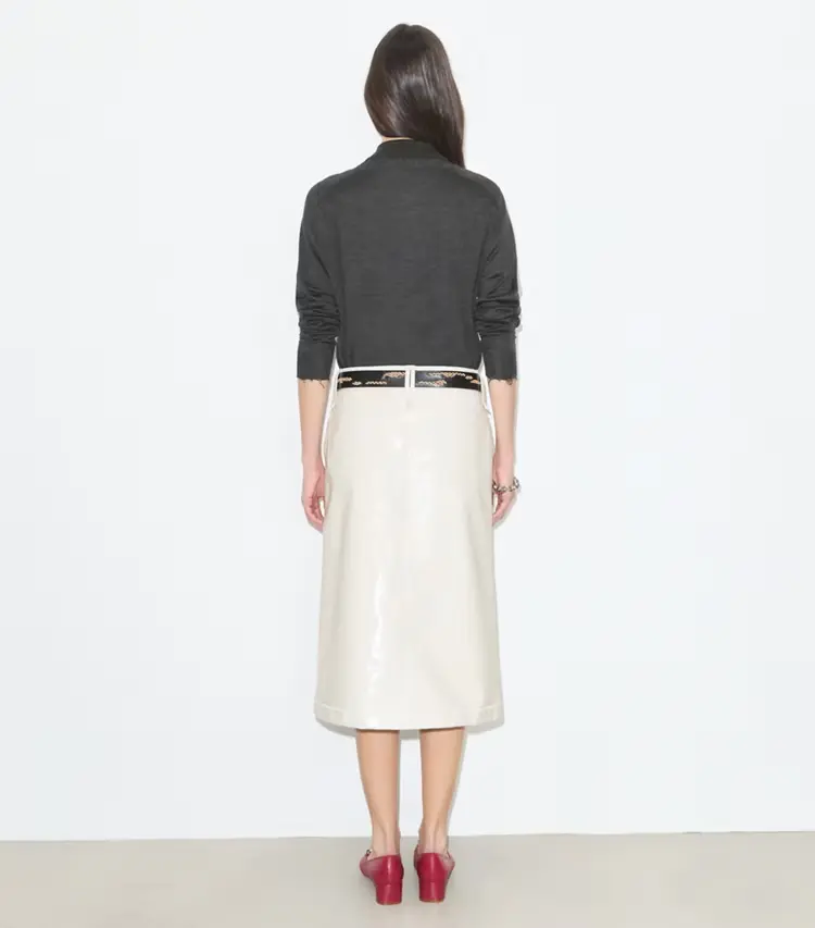 Leather Skirt - Image 3