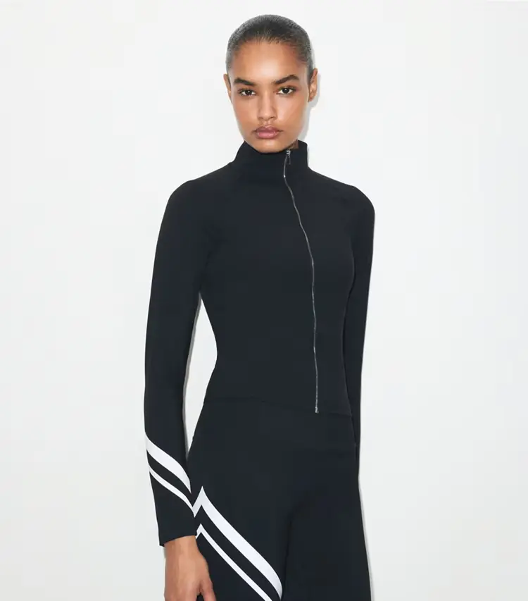 Chevron Full-Zip Jacket - Image 2