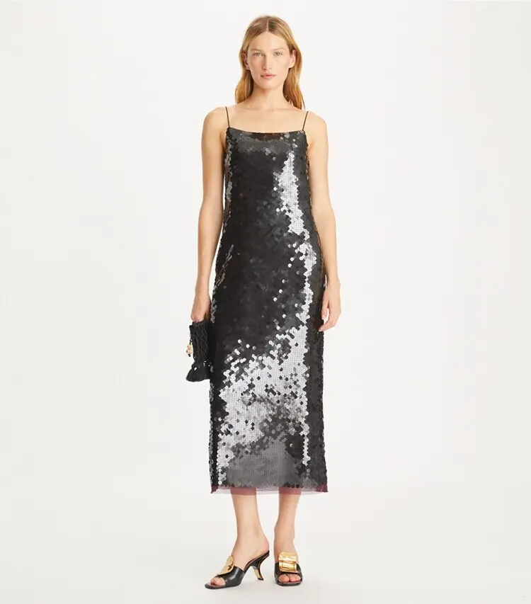 Sequin Slip Dress - Image 2