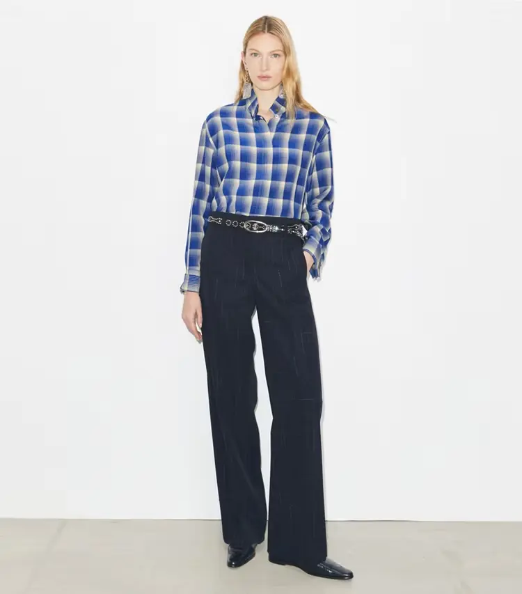 Plaid Viscose Shirt - Image 3