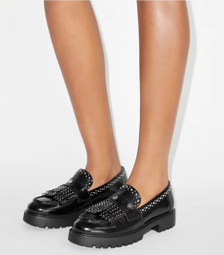 Classic Fringe Lug Loafer - Image 2