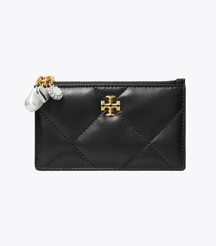 Kira Diamond Quilt Charm Zip Card Case - Image 2