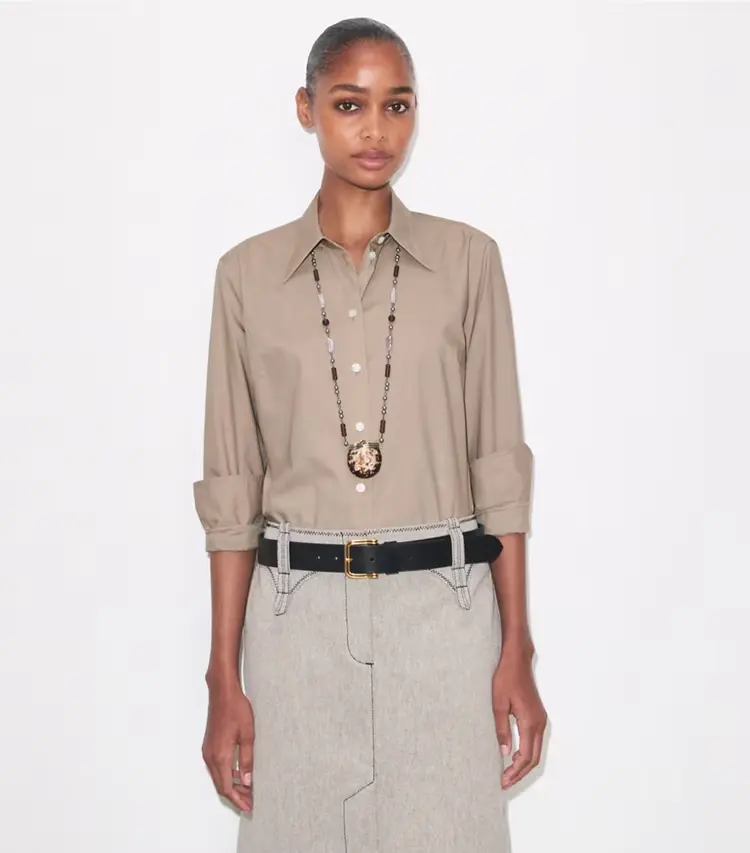 Cotton Poplin Shirt - Image 2