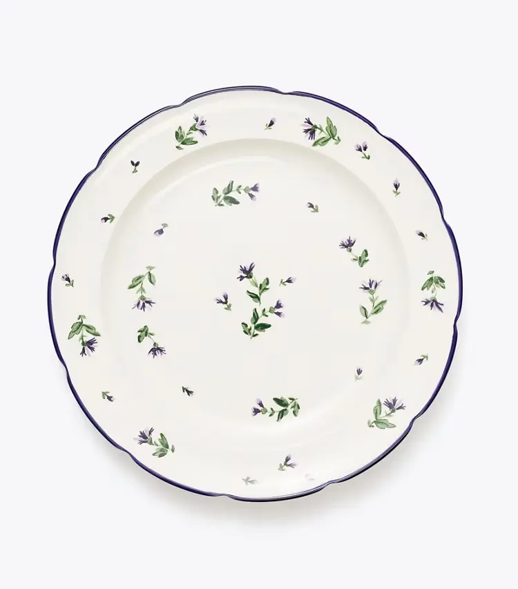 Jolie Fleur Salad Plate, Set Of 4