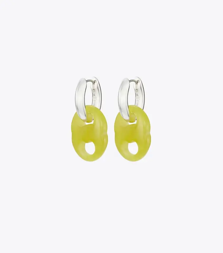 Gemini Link Small Hoop Earrings