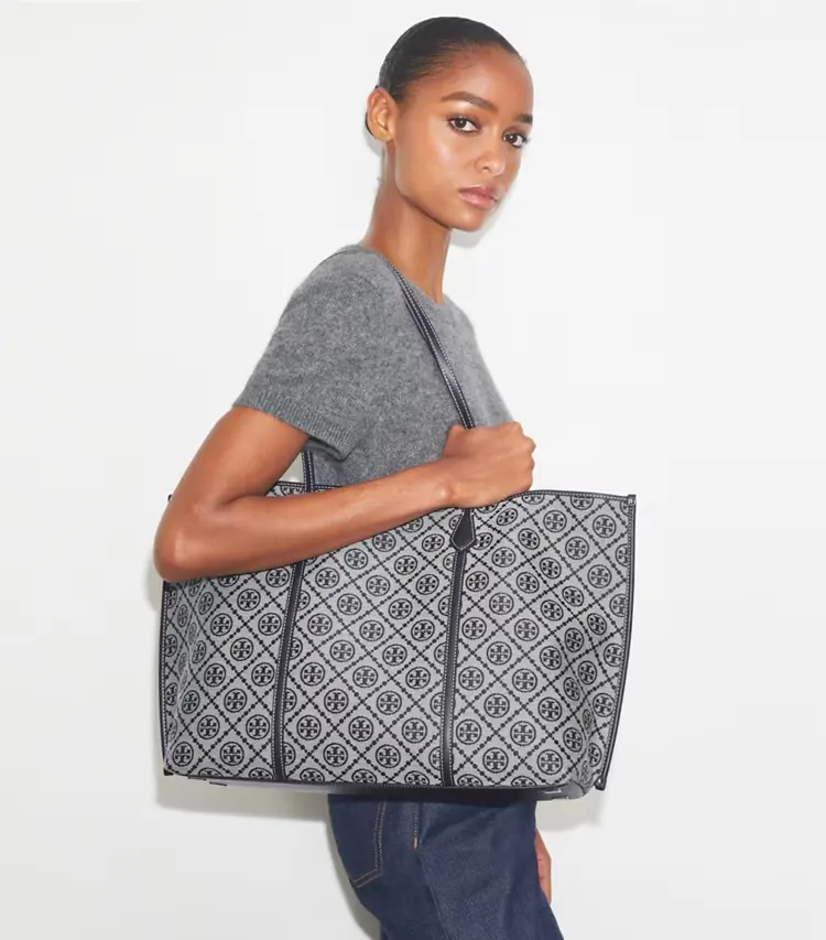 T Monogram Perry Tote - Image 2