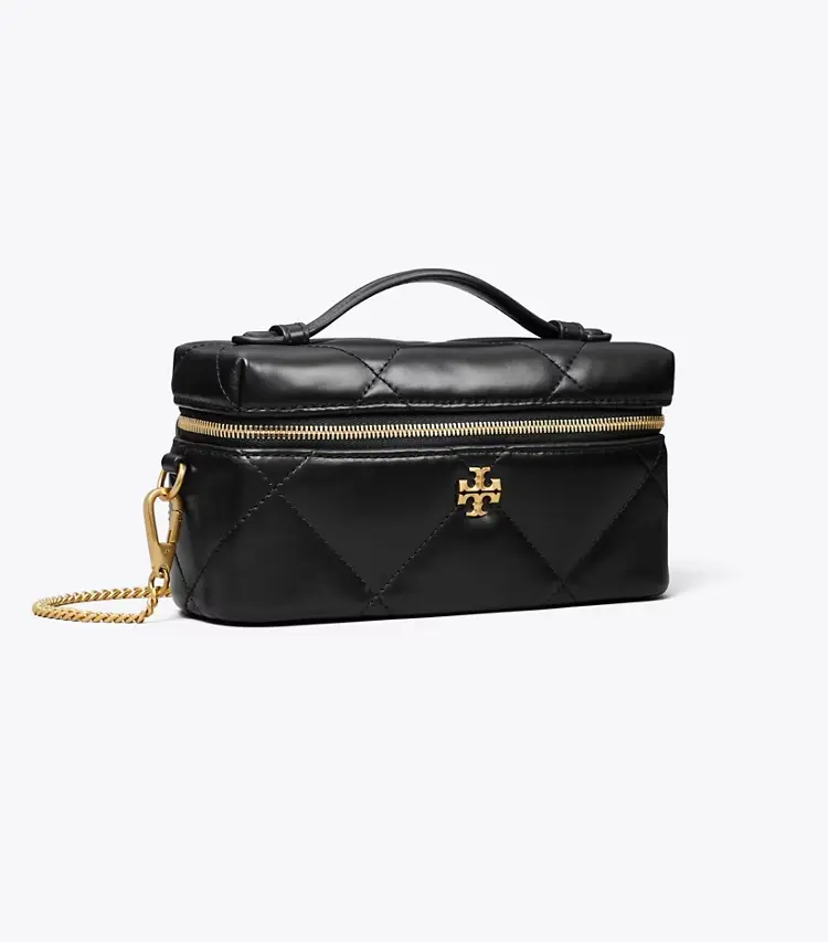 Kira Diamond Quilt East-West Vanity Case