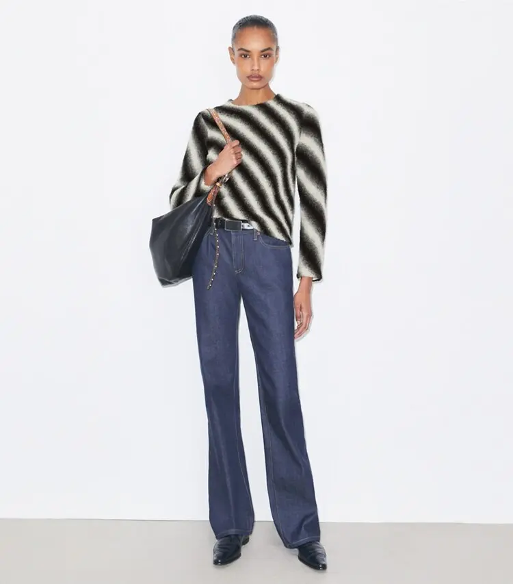 Striped Wool Sweater - Image 3