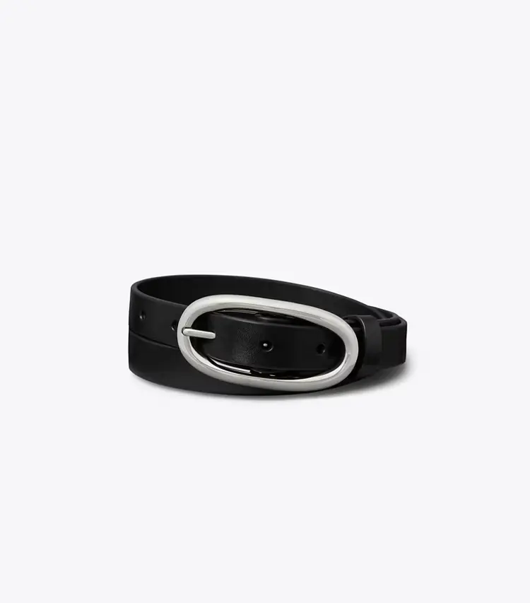 Large Pierced Buckle Belt