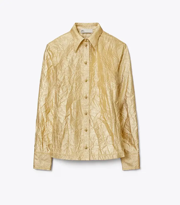 Crushed Silk Shirt