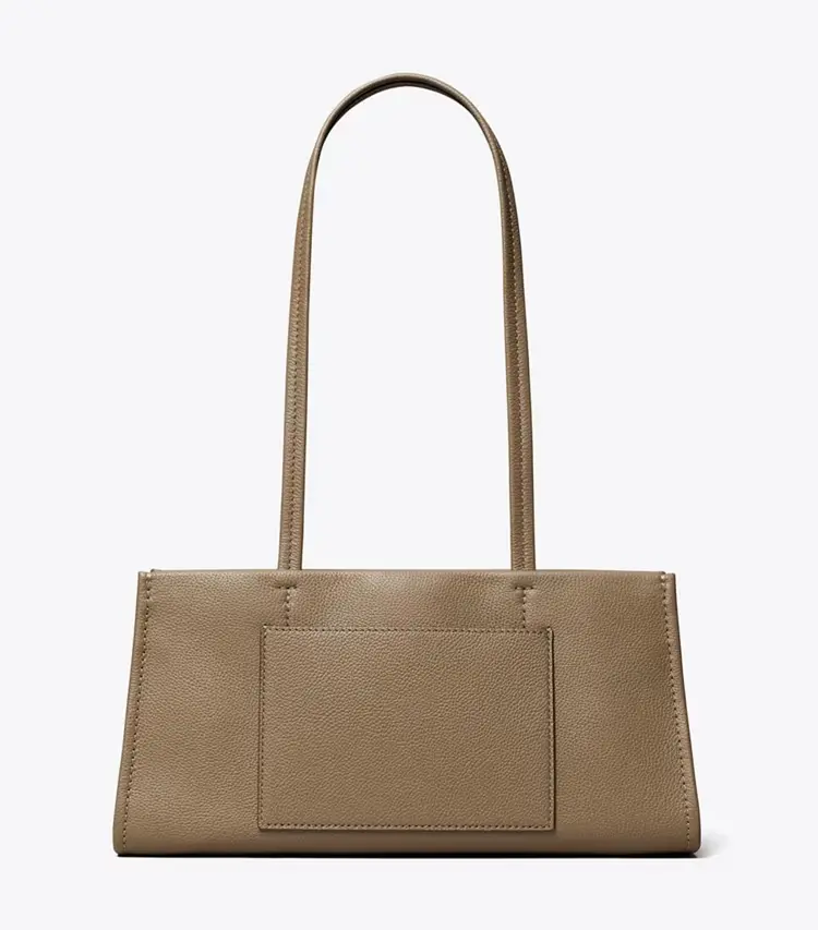 Leather East West Satchel - Image 3