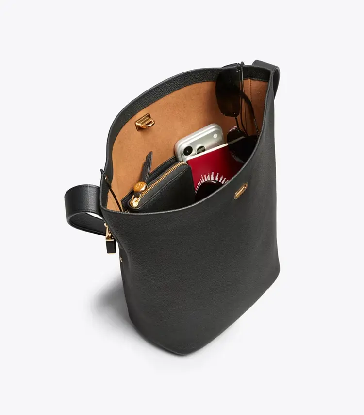 Lock Slim Bucket Bag - Image 3