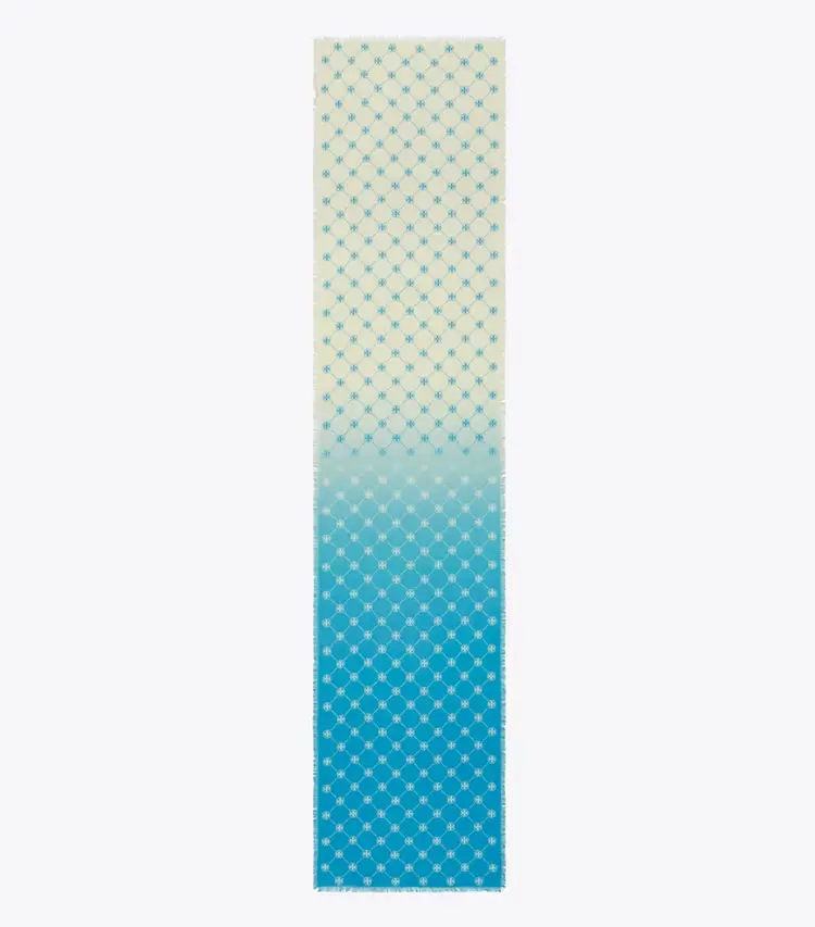 T Monogram Oblong Scarf