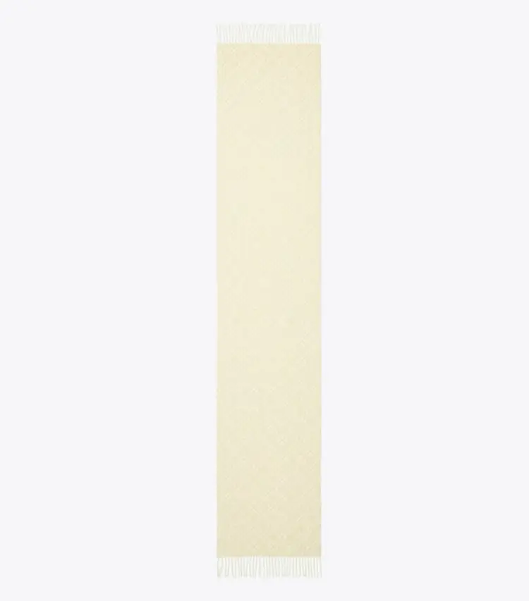 T Monogram Oblong Scarf