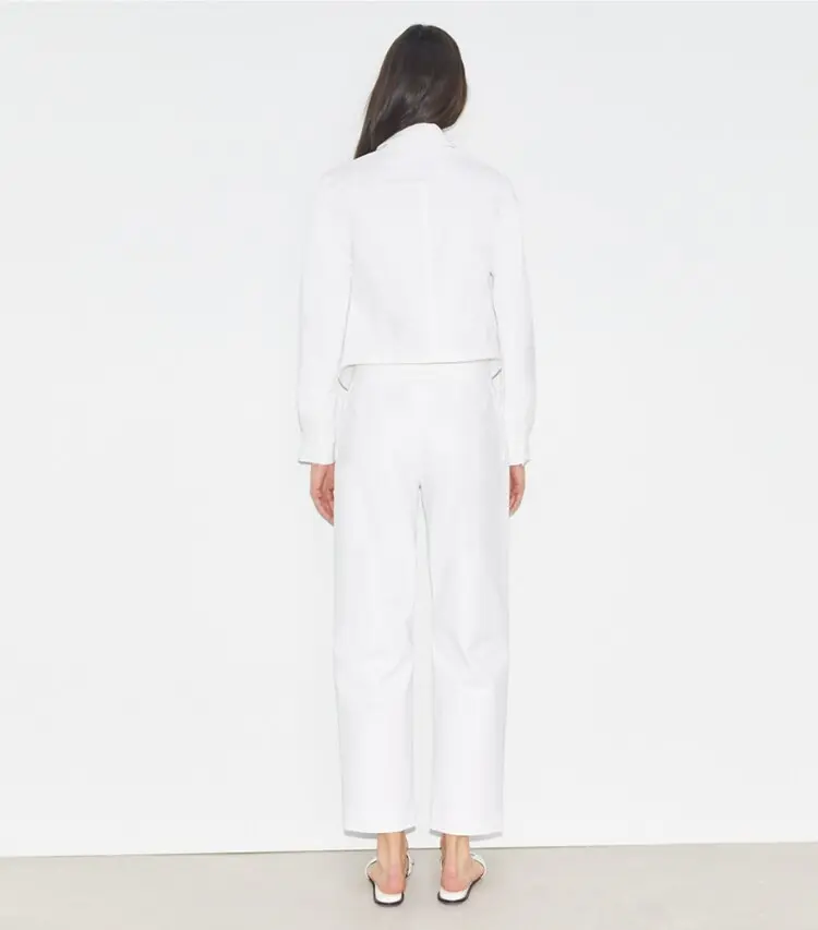 Cropped Cotton Jacket - Image 3