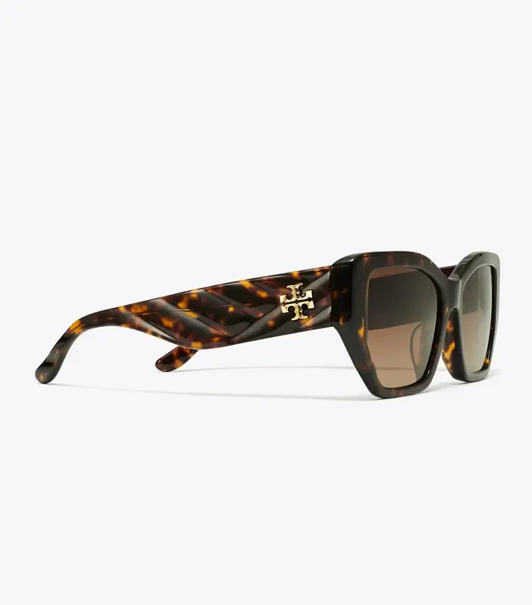 Kira Oversized Geometric Sunglasses - Image 2