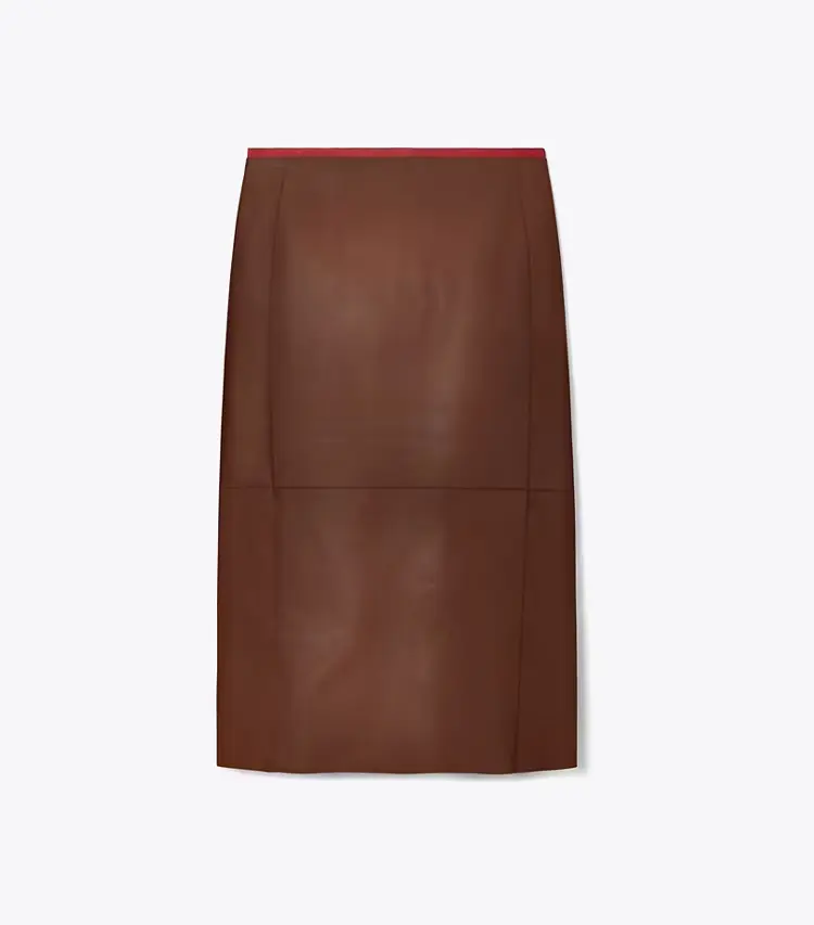 Leather Pencil Skirt
