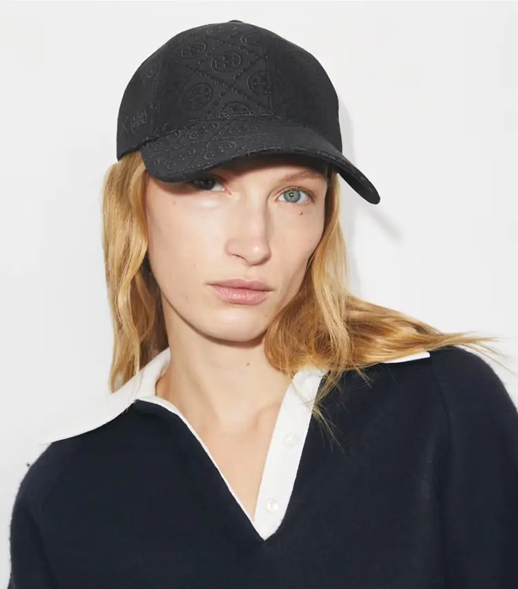 T Monogram Baseball Cap - Image 3