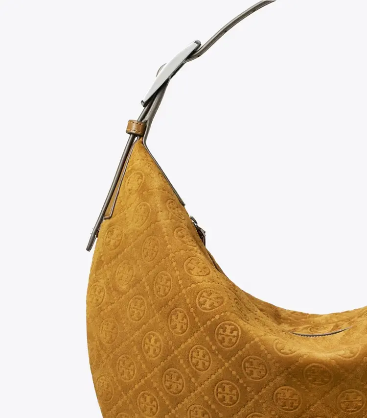 T Monogram Suede Balloon Bag - Image 4